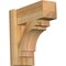 Ekena Millwork Merced Craftsman Rough Sawn Outlooker, Western Red Cedar, 6"W x 14"D x 14"H OUT06X14X14MRC04RWR - alternate 1